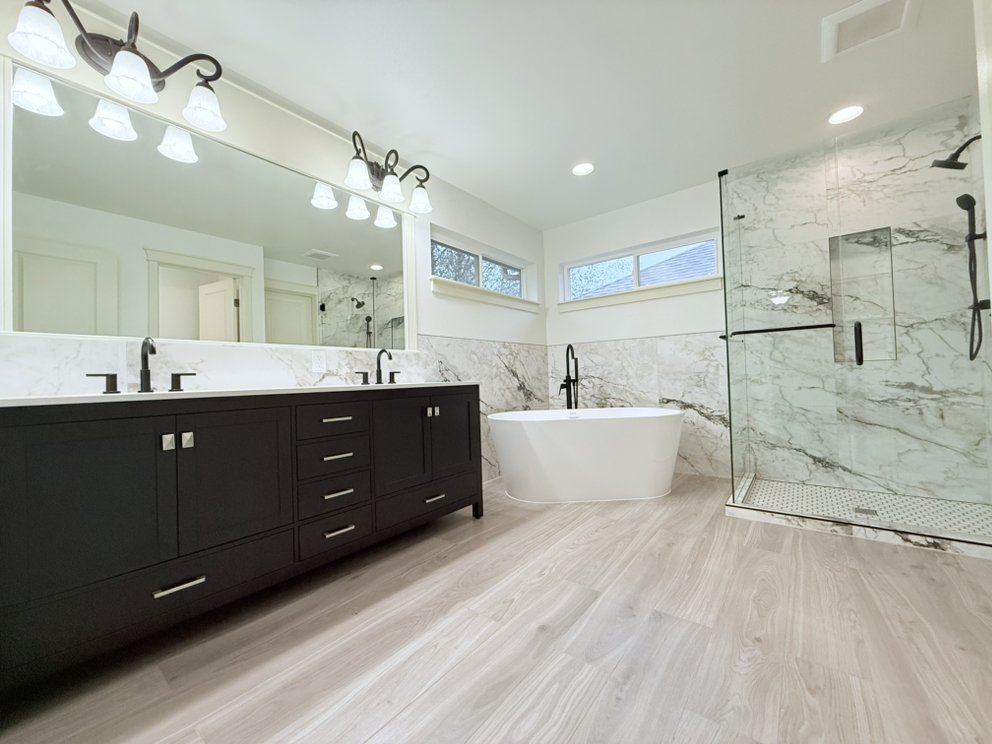 After: Everett Master Bathroom Remodel